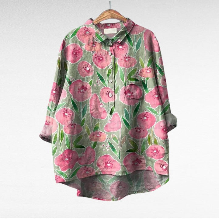 Zachte ™ - Bloemenblouse T-Shirt