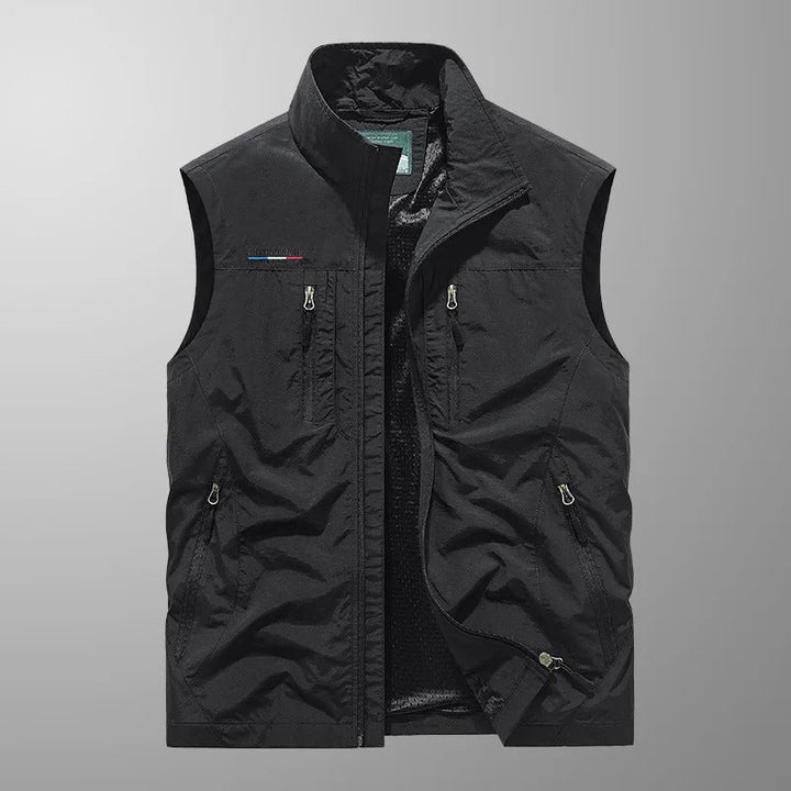 Casper™ – Ademend cargo gilet met meerdere zakken