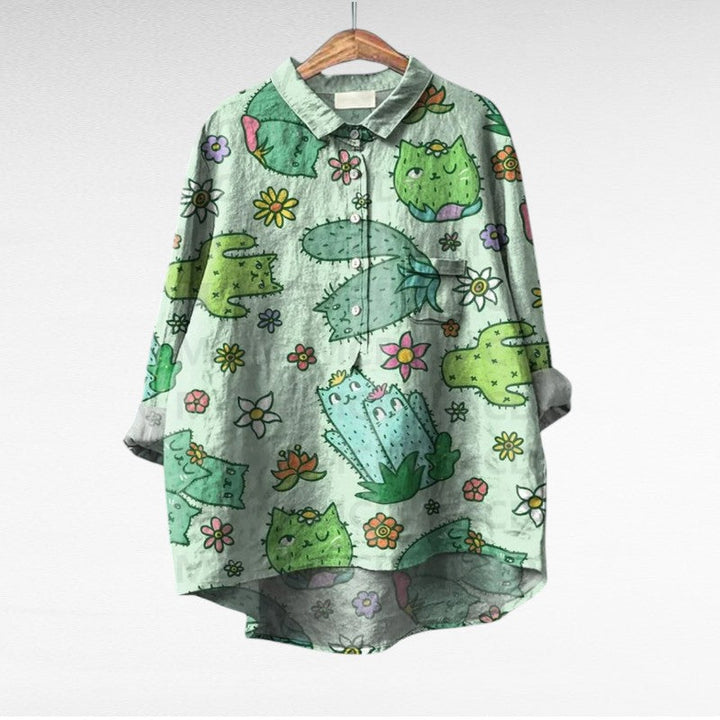 Zachte ™ - Bloemenblouse T-Shirt