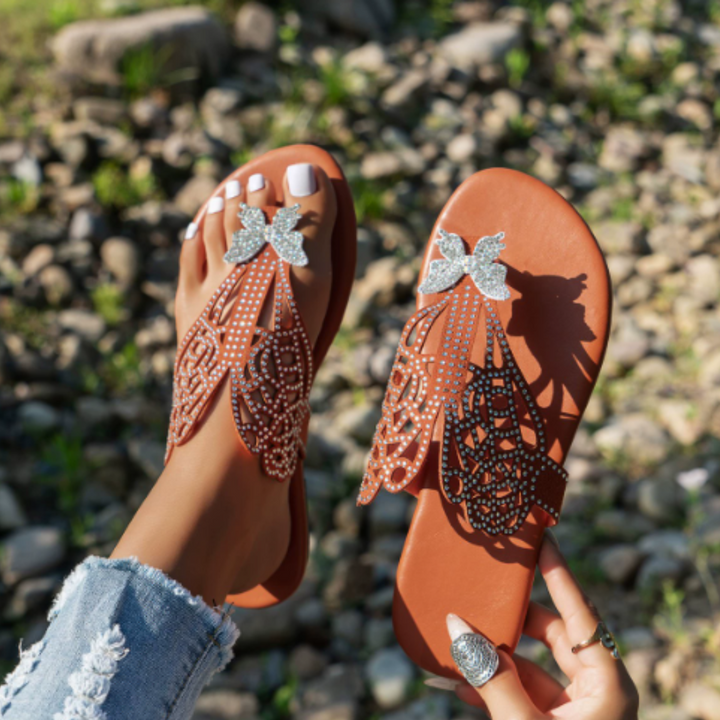 Papillon™ – Vlinderdecoratieve Zomerslippers
