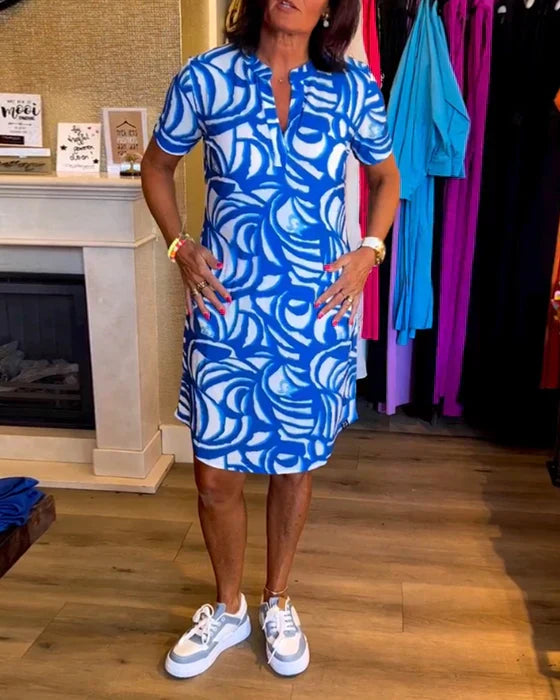 Karin™ - Kleurrijke Jurk