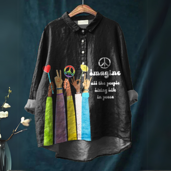 Hippie™ - Vredes Kunst T-shirt