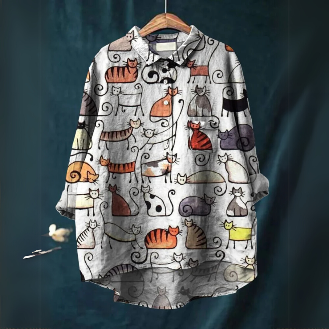 Uluru™ - Kattenkunst T-Shirt