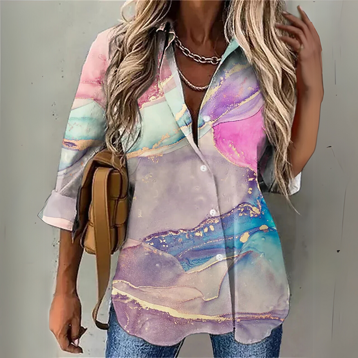 Ella™ - Casual Bloemen Top