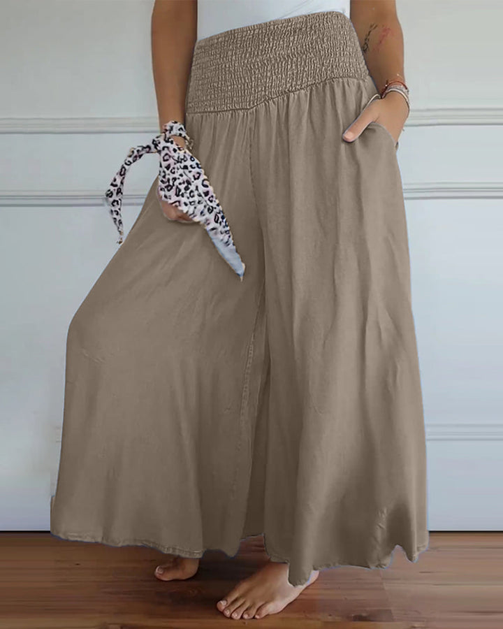 Reina - Comfortabele Wijde Broek