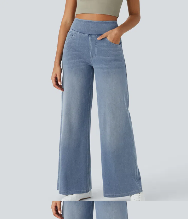 Solène - Relaxed Fit Wijde Jeans