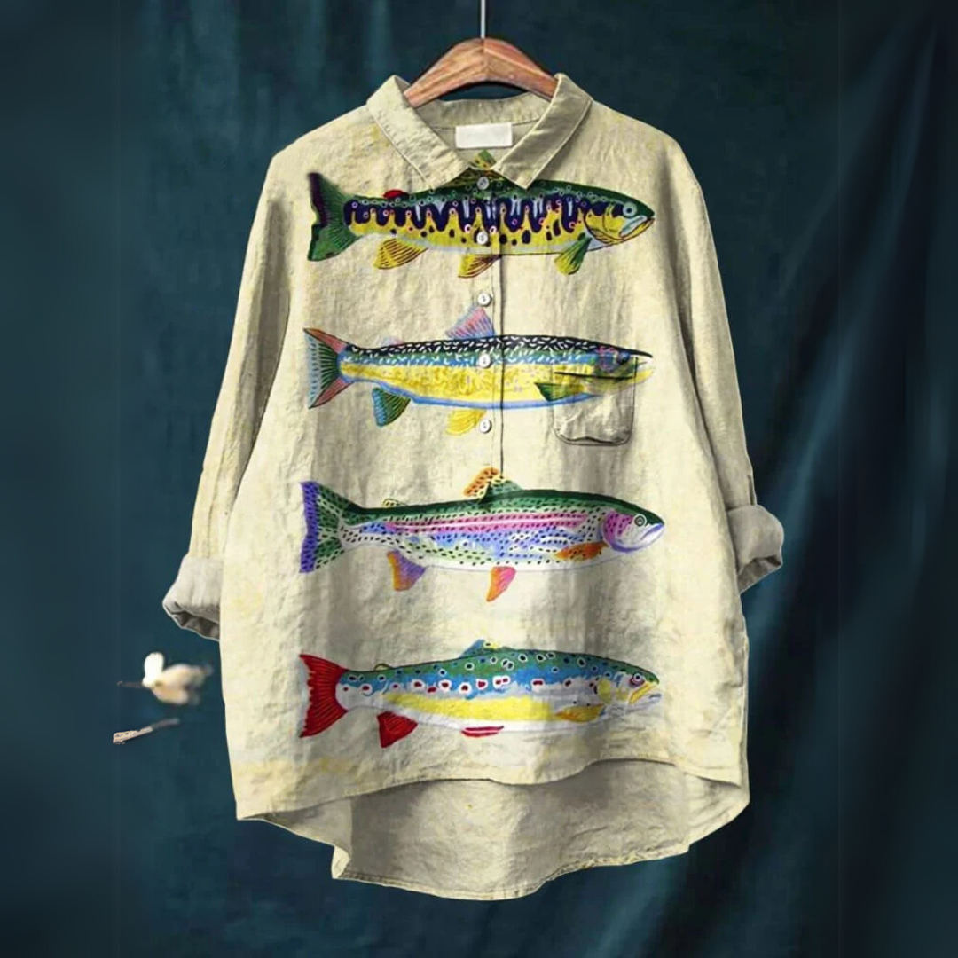 Darcy™ - Vis Kunst Shirt