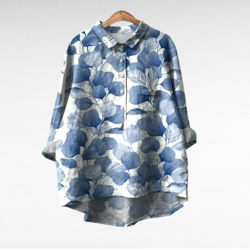 Vrouwelijke™ - Bloemenblouse T-Shirt