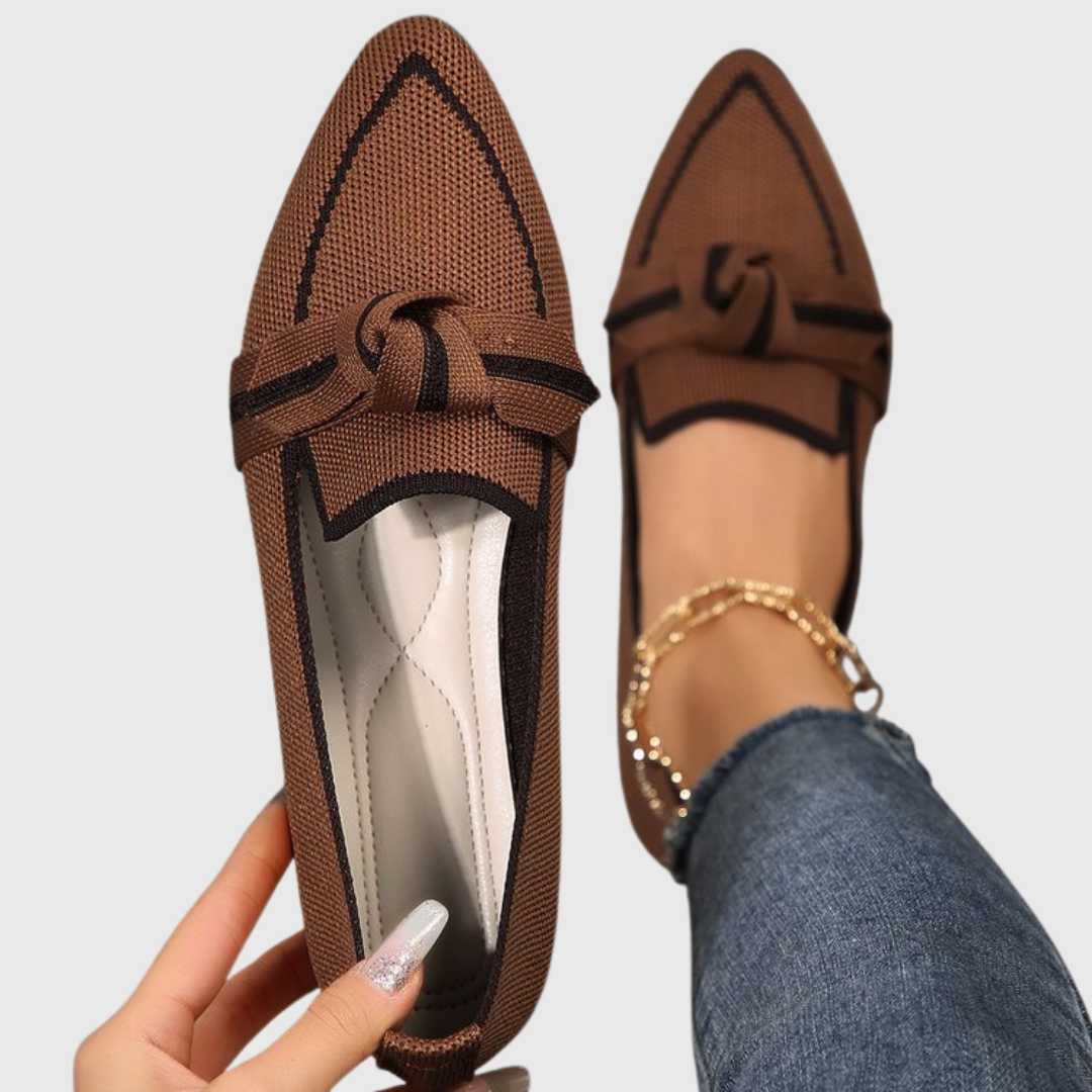 Milena | Geknoopte Comfort Loafers
