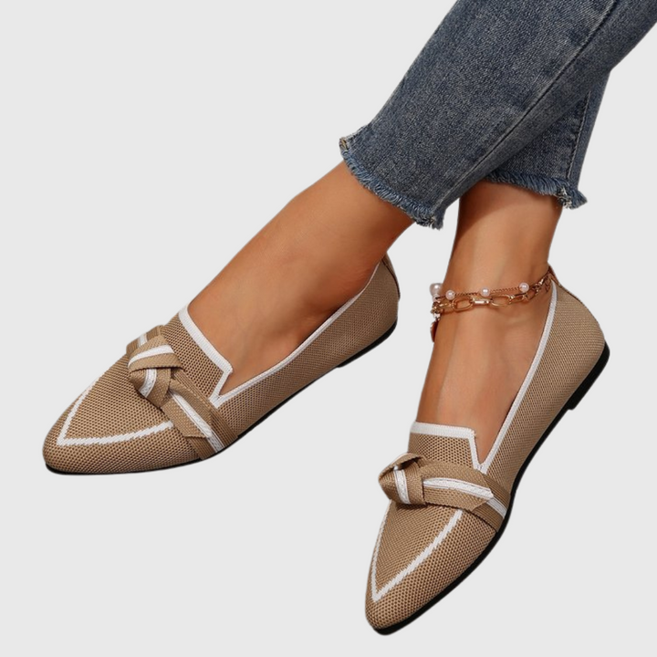 Mirella | Geknoopte Comfort Loafers