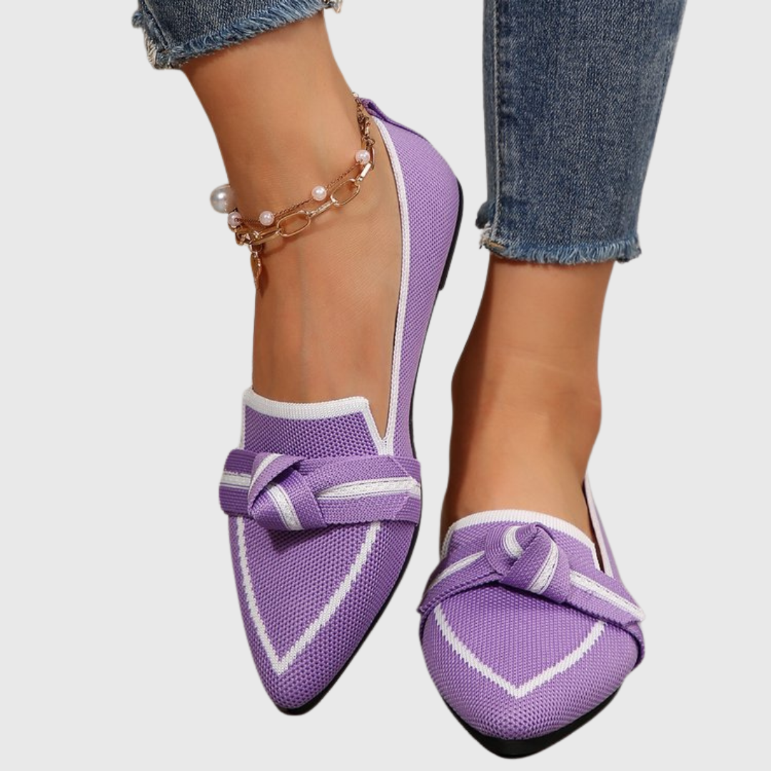 Mirella | Geknoopte Comfort Loafers