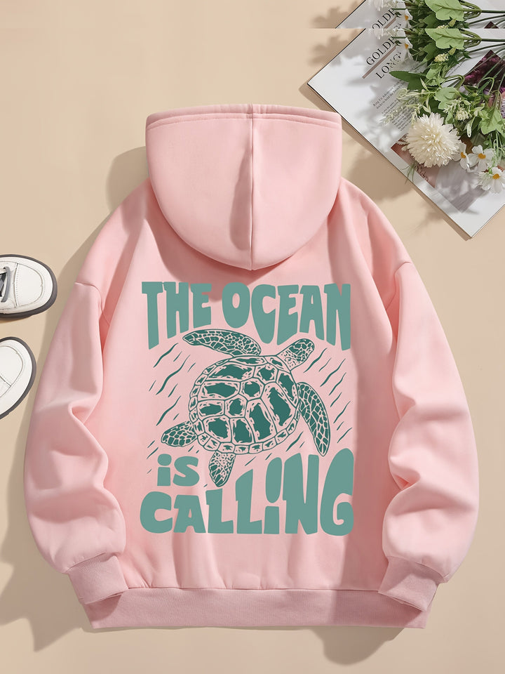 Isla™ – Oceaan Roept Grafische Hoodie