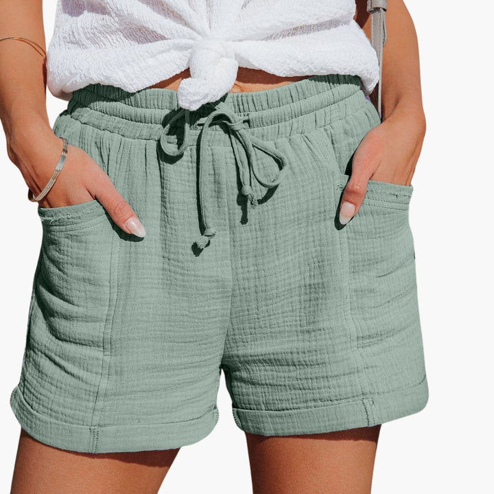 Emma | Stijlvolle Casual Trekkoord Shorts