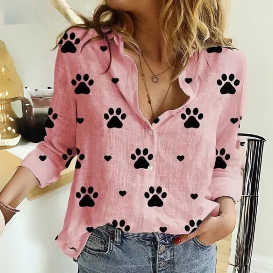 Chloe™ – Vintage Bloemen Blouse