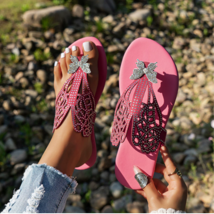 Papillon™ – Vlinderdecoratieve Zomerslippers