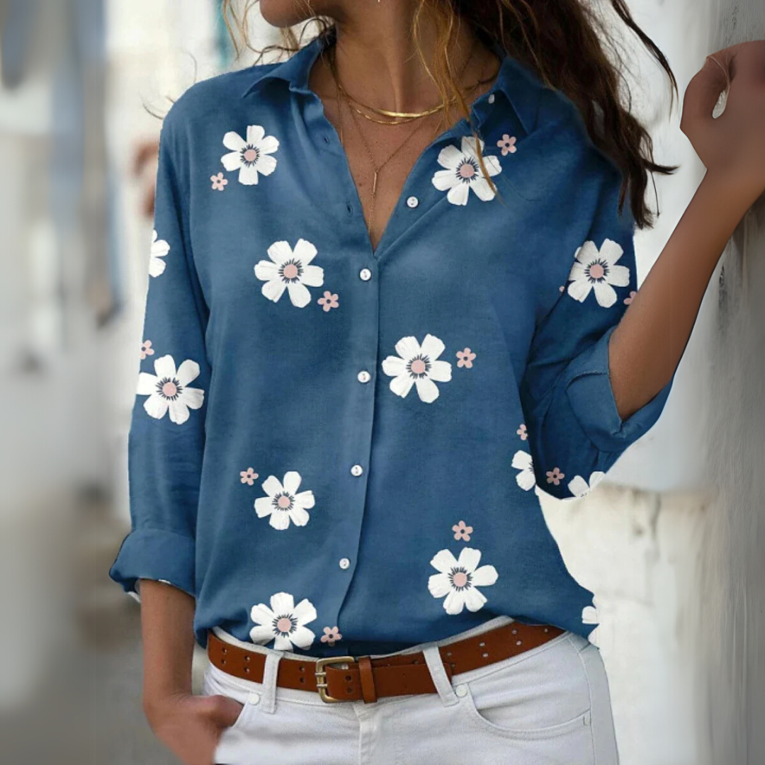 Ivy™ – Elegante Dames Flora-Shirt