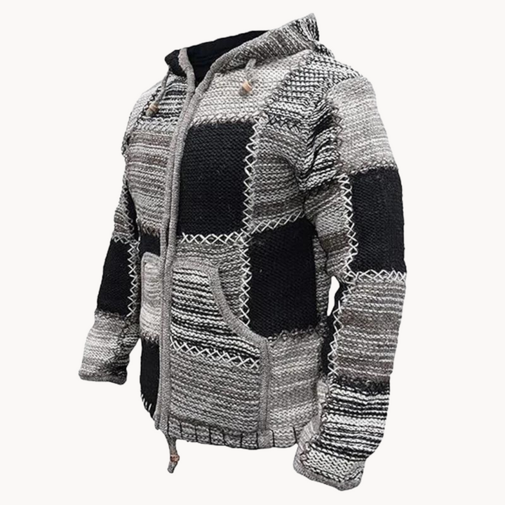 Kaan Patchwork Katoenen Pullover