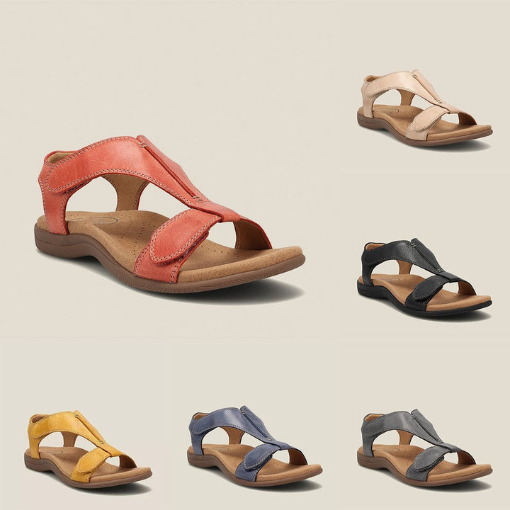 Giulia™ - Lichte orthopedische leren sandalen