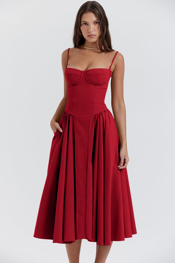 Elara | Corset Zomerjurk