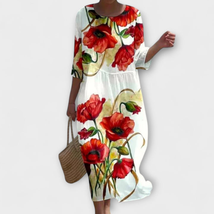 Dana™ | Dagelijkse Maxi-jurk