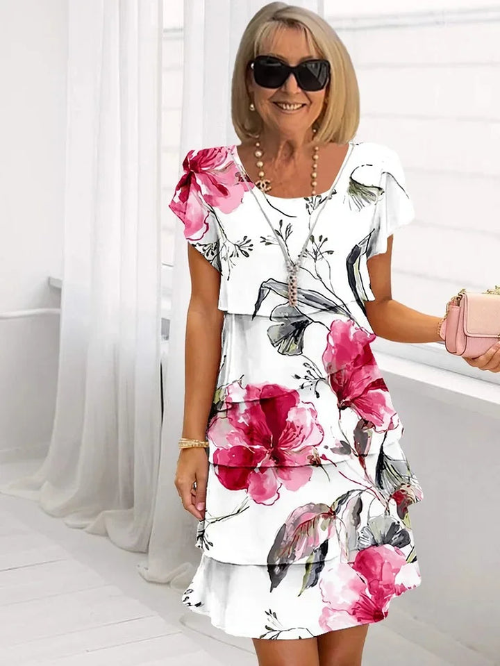 MARVELLE™ - Bloem Ruffle Jurk