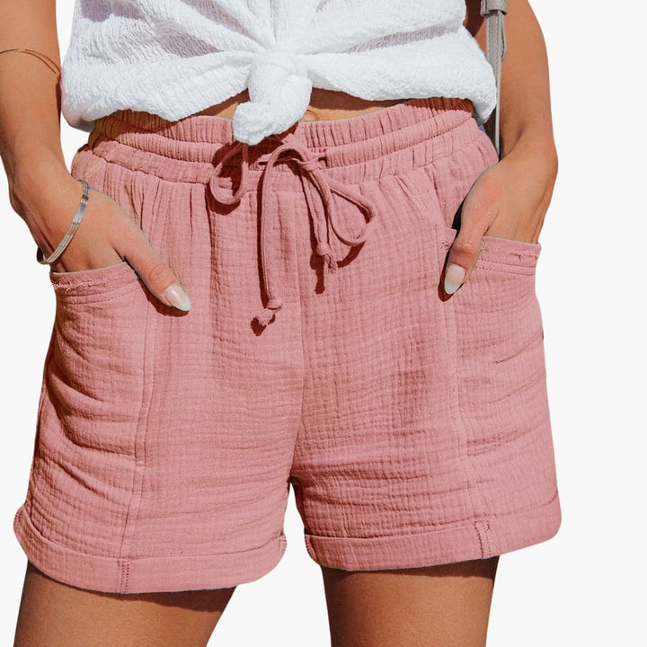 Emma | Stijlvolle Casual Trekkoord Shorts