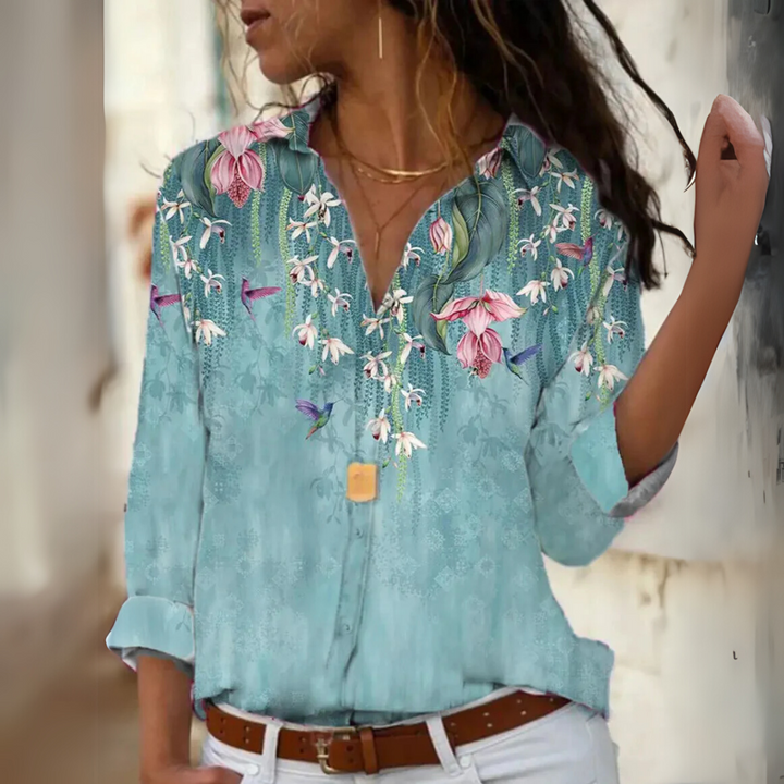 Elara™ – Moeiteloze Elegantie Blouse