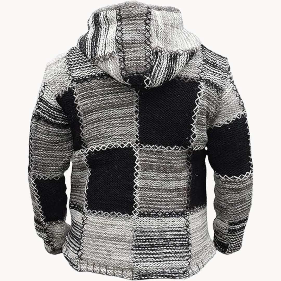 Kaan Patchwork Katoenen Pullover