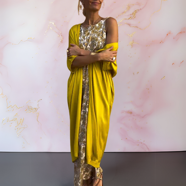 Melanie™ - Elegante jurk met vest