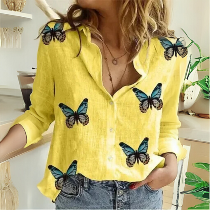 Chloe™ – Vintage Bloemen Blouse