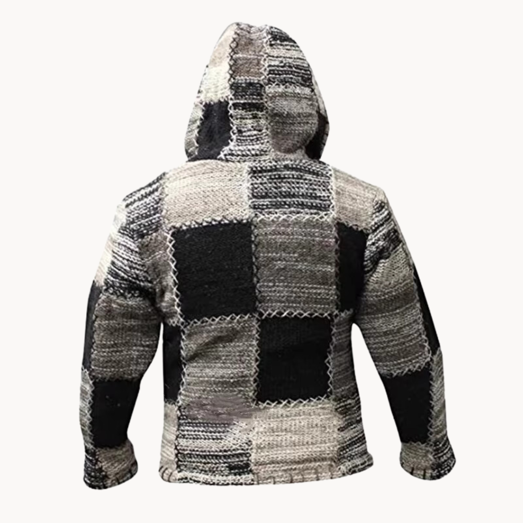Kaan Patchwork Katoenen Pullover