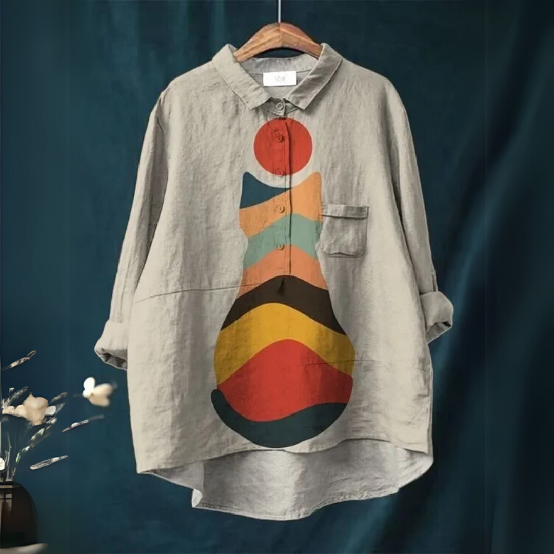 Uluru™ - Kattenkunst T-Shirt