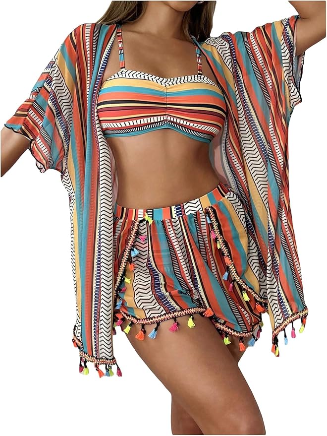 Aubrey™ - Stijlvolle Gestreepte Set