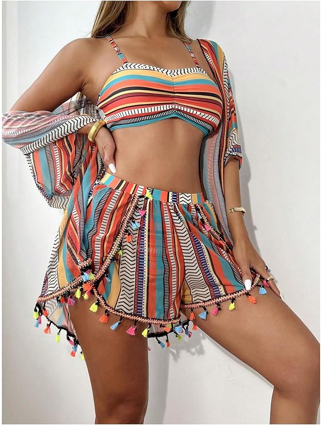 Aubrey™ - Stijlvolle Gestreepte Set