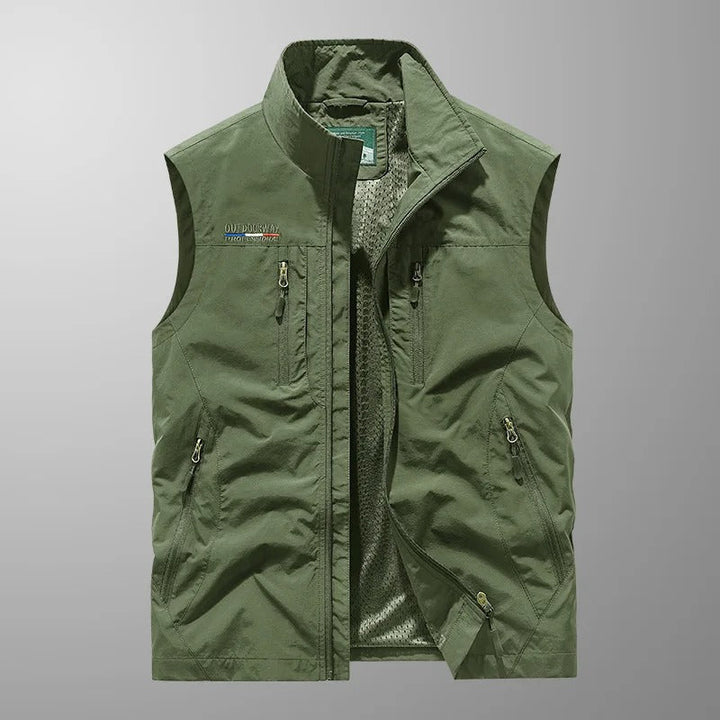 Casper™ – Ademend cargo gilet met meerdere zakken