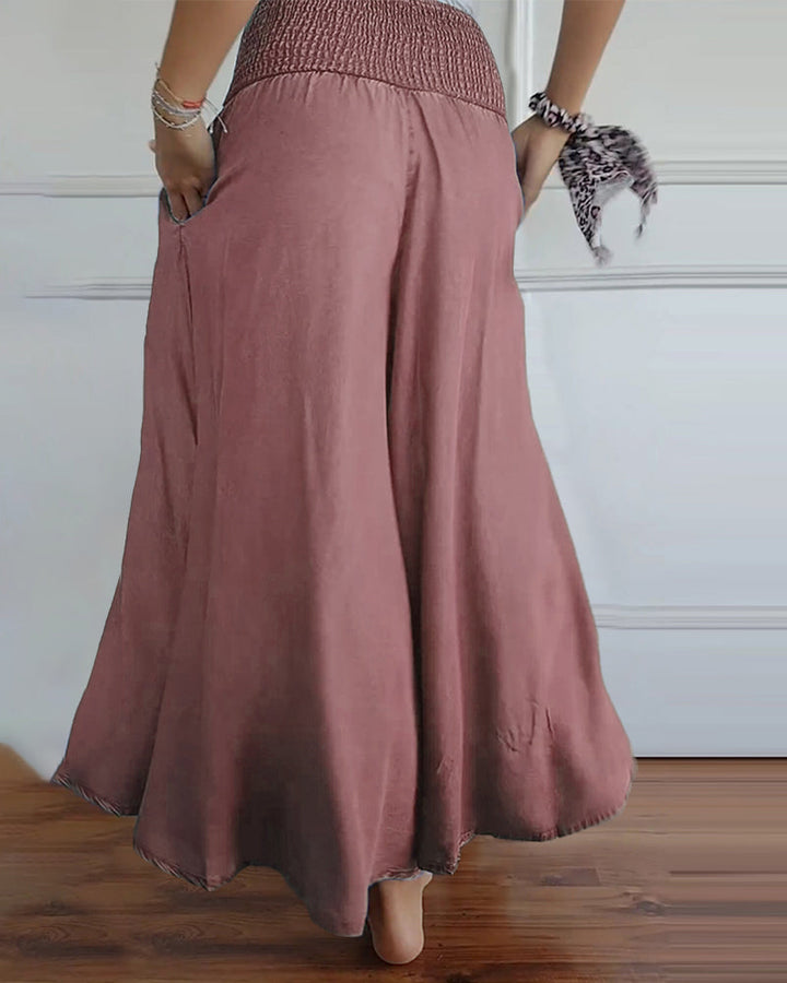 Reina - Comfortabele Wijde Broek