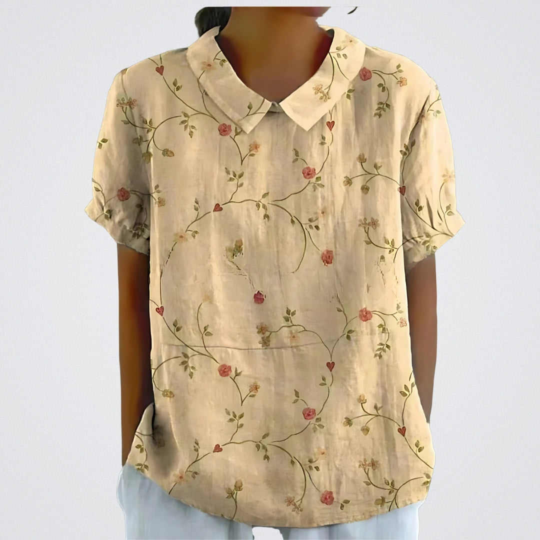 Lina™ - Bloemen Blouse