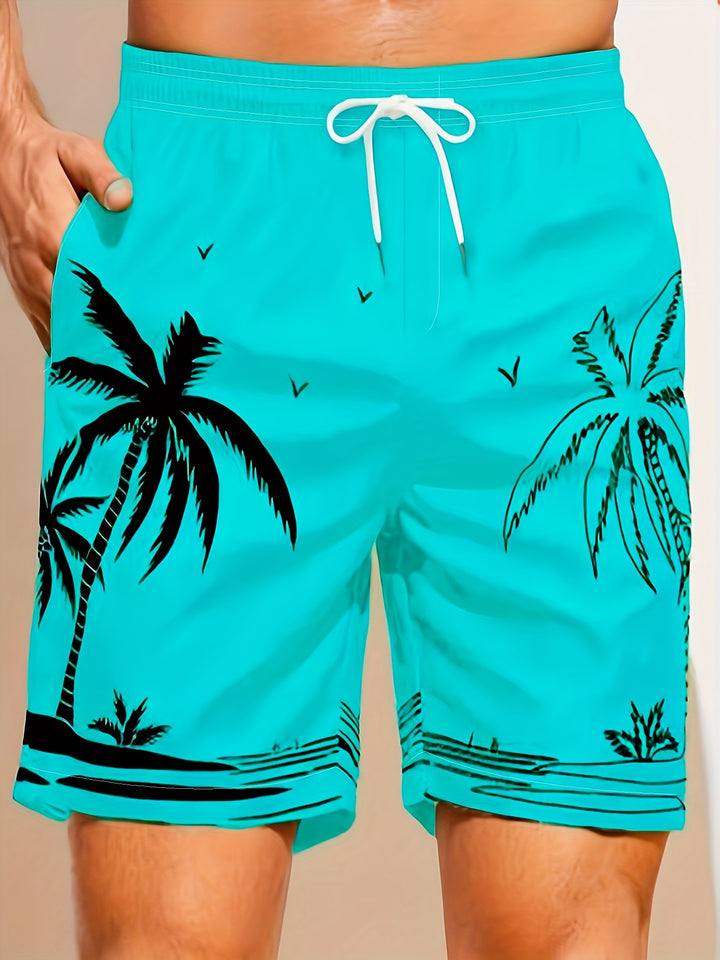 AquaPalm™ – Zwembroek met Tropische Print