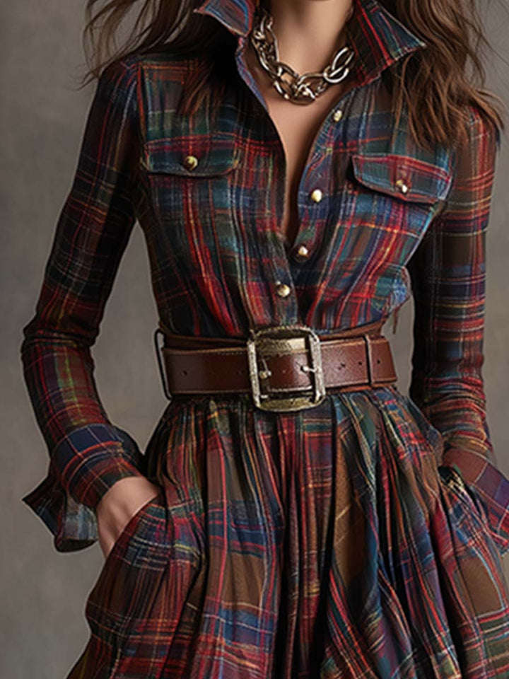 Scarlett | Jurk met Ceintuur