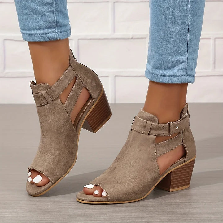 QUIRINA™ Gestapelde Hakken Orthopedische Sandalen