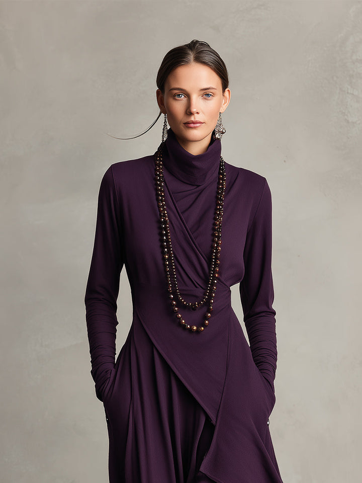 Natalie | Elegante Draped Dress