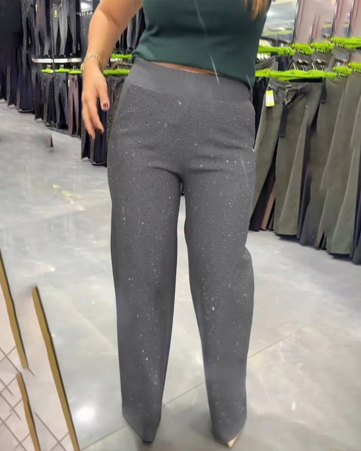 Trendy en Casual Wijde Pantalon