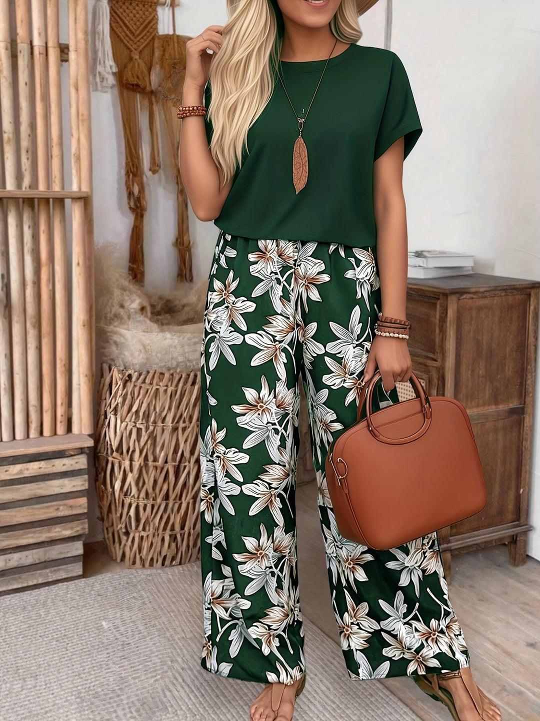 Penelope™ - Elegante Bloemenprint Set