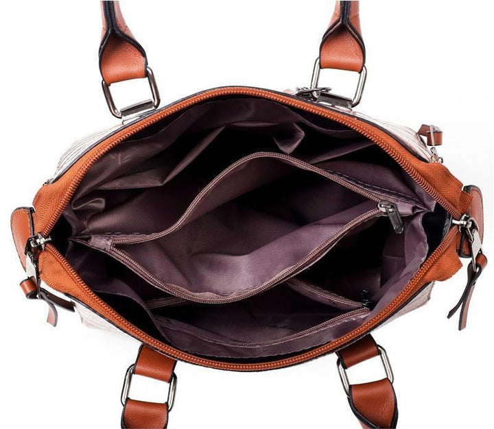 Olivia™ - 4-delig Modern Leren Tas Set