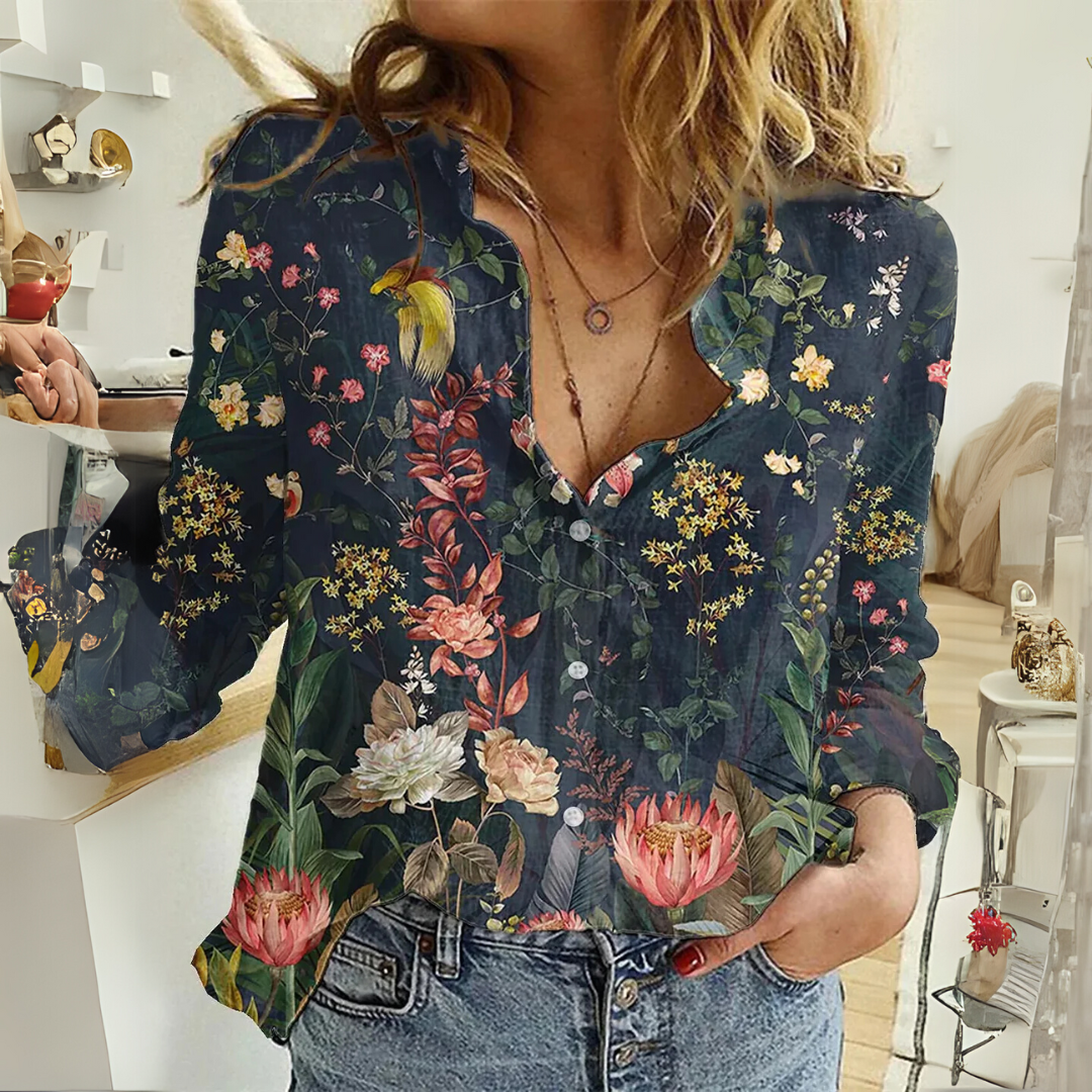 Lila™ – Fluisterende Vleugels Blouse