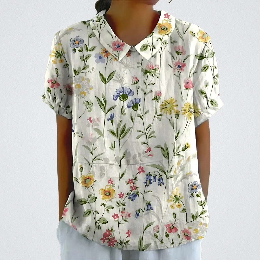 Lina™ - Bloemen Blouse