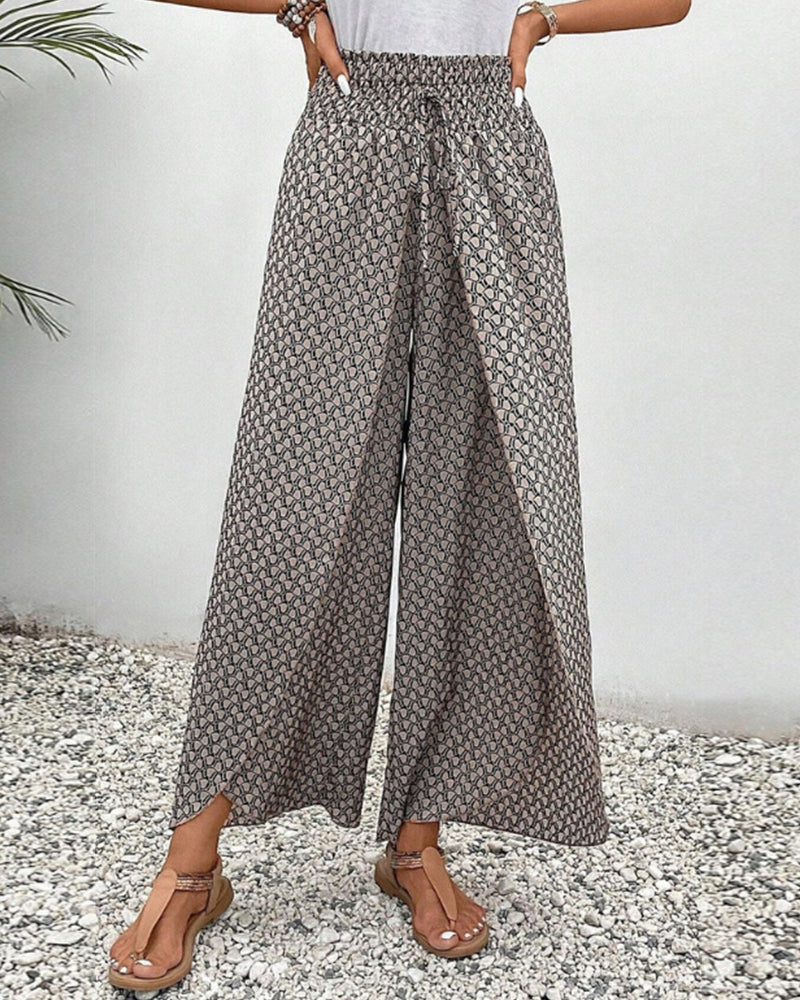 LUNARA™ - DAMEN WIDE-LEG BROEKEN