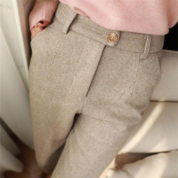 Lea | Vrouwen Plissé Broek
