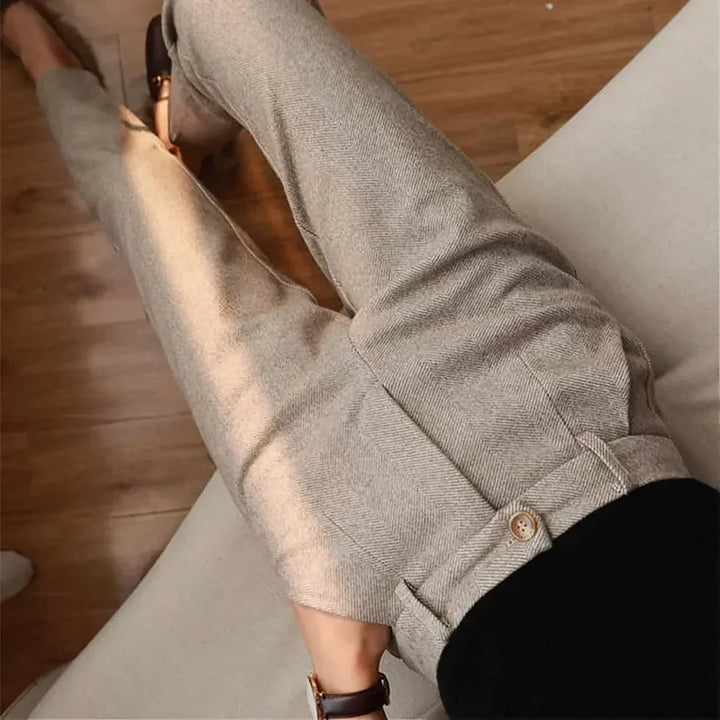 Lea | Vrouwen Plissé Broek