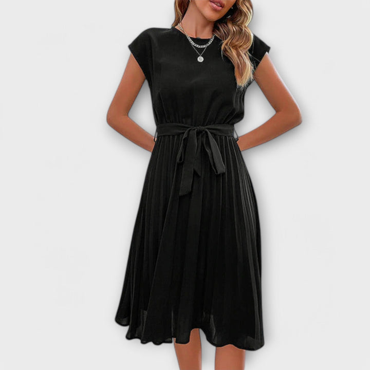 Shira™ | Zomer Midi Plissé Jurk